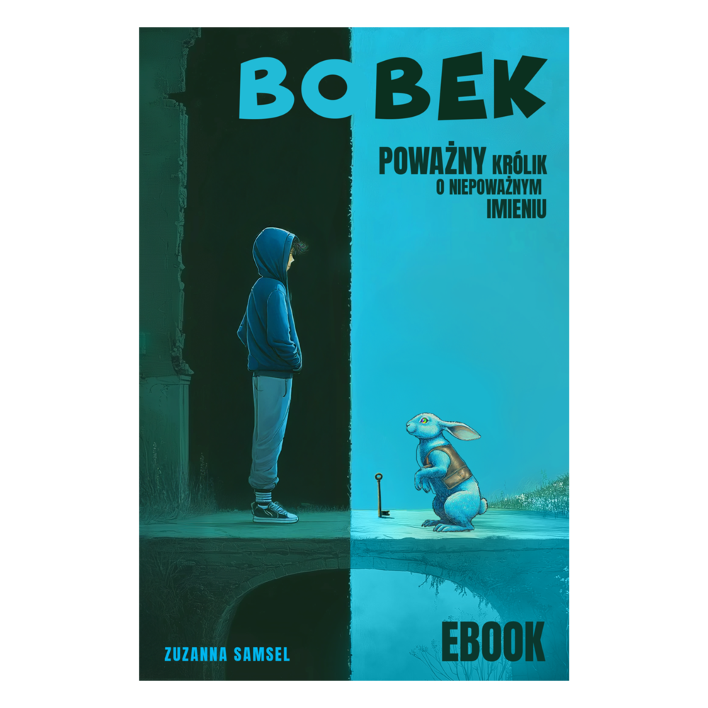 Okładka_ebook_Bobek poważny królik o niepoważnym imieniu