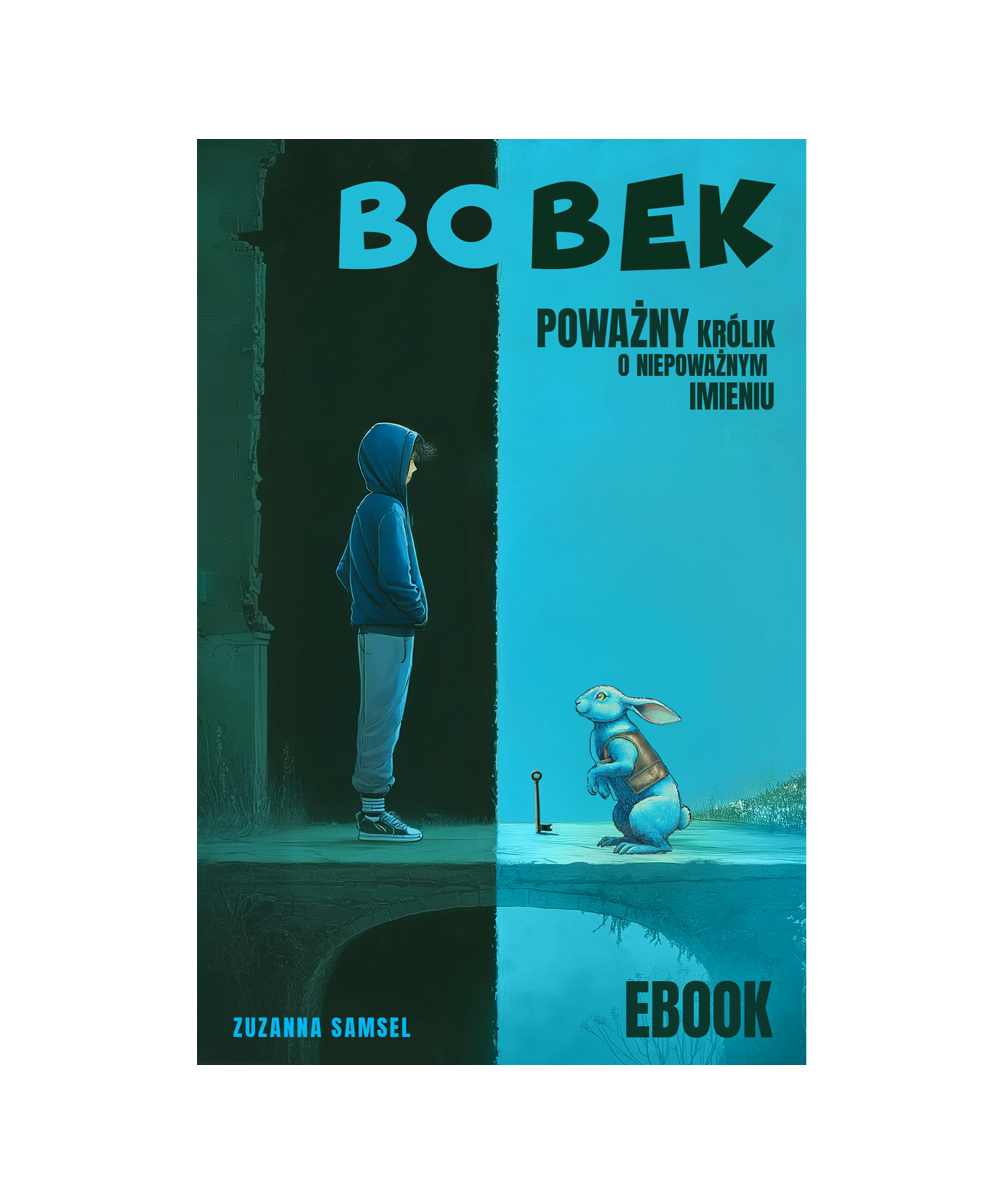 Okładka_ebook_Bobek poważny królik o niepoważnym imieniu