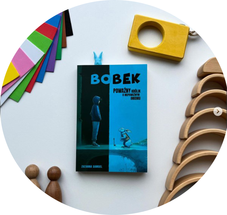 Polecamy Zabawki Bobek Powazny Królik o Niepowaznym Imieniu